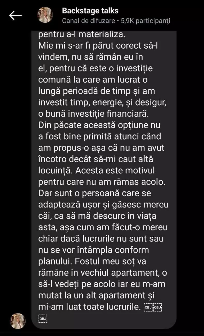 Mesajul lui Carmen