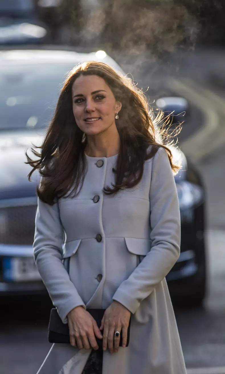 The Duchess of Cambridge arrives at the family friends charity venue in Kensington. The Duchess of Cambridge will attended a coffee morning at Family Friends, a voluntary organisation providing befriending and mentoring services to families in deprived ar