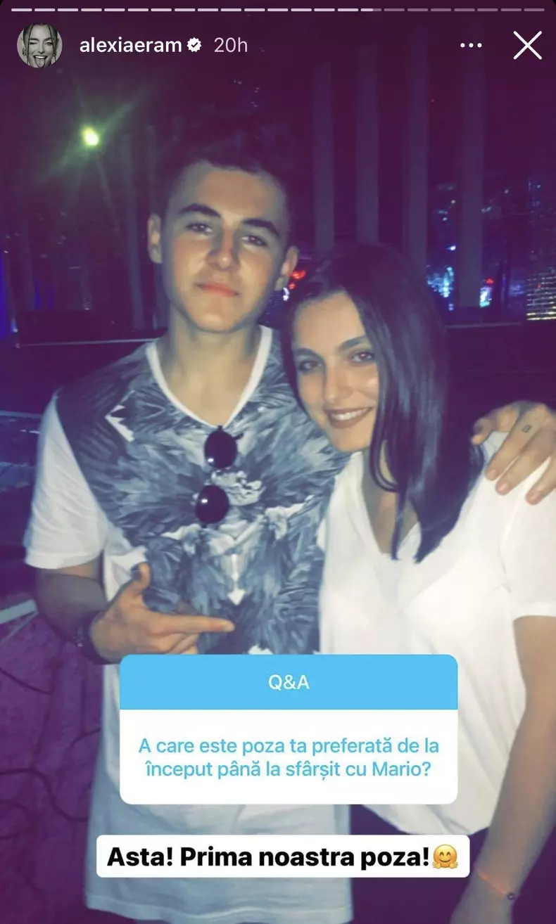 Mario Fresh si Alexia Eram la inceputul relatiei lor