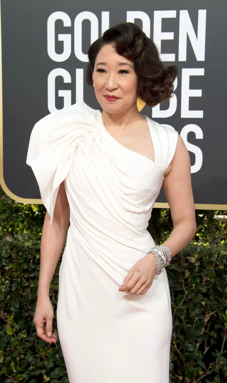 Sandra Oh, tinuta Globurile de Aur