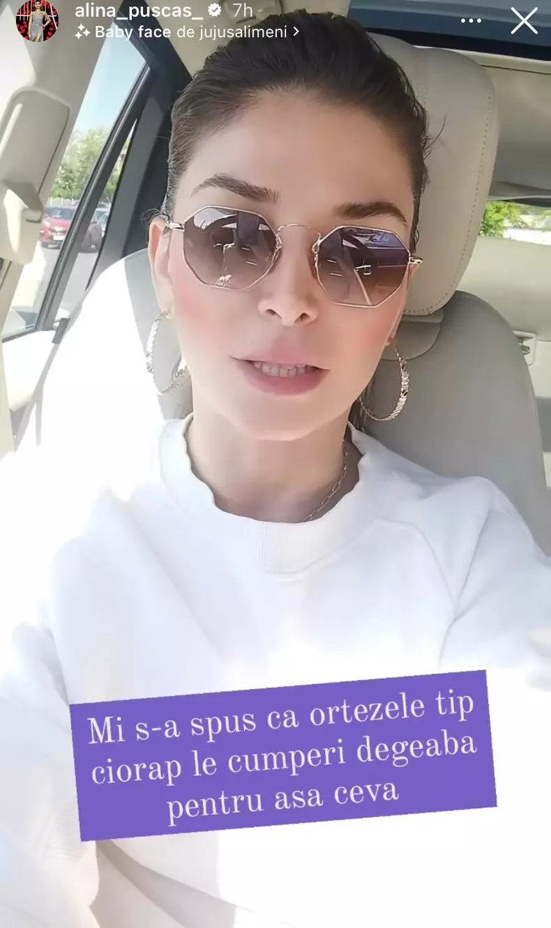 Alina le-a povestit internautilor