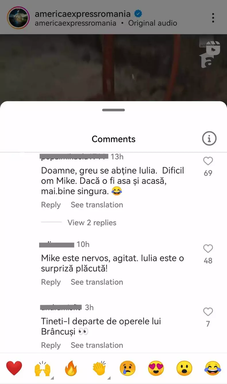 reactii-iulia-albu-si-mike-america-express-2