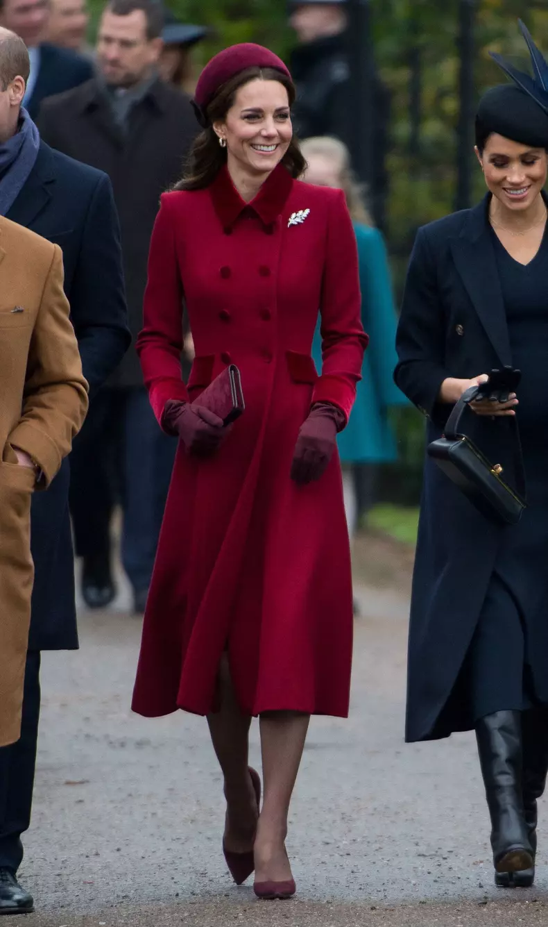 Christmas Day church service, Sandringham, Norfolk, UK - 25 Dec 2018