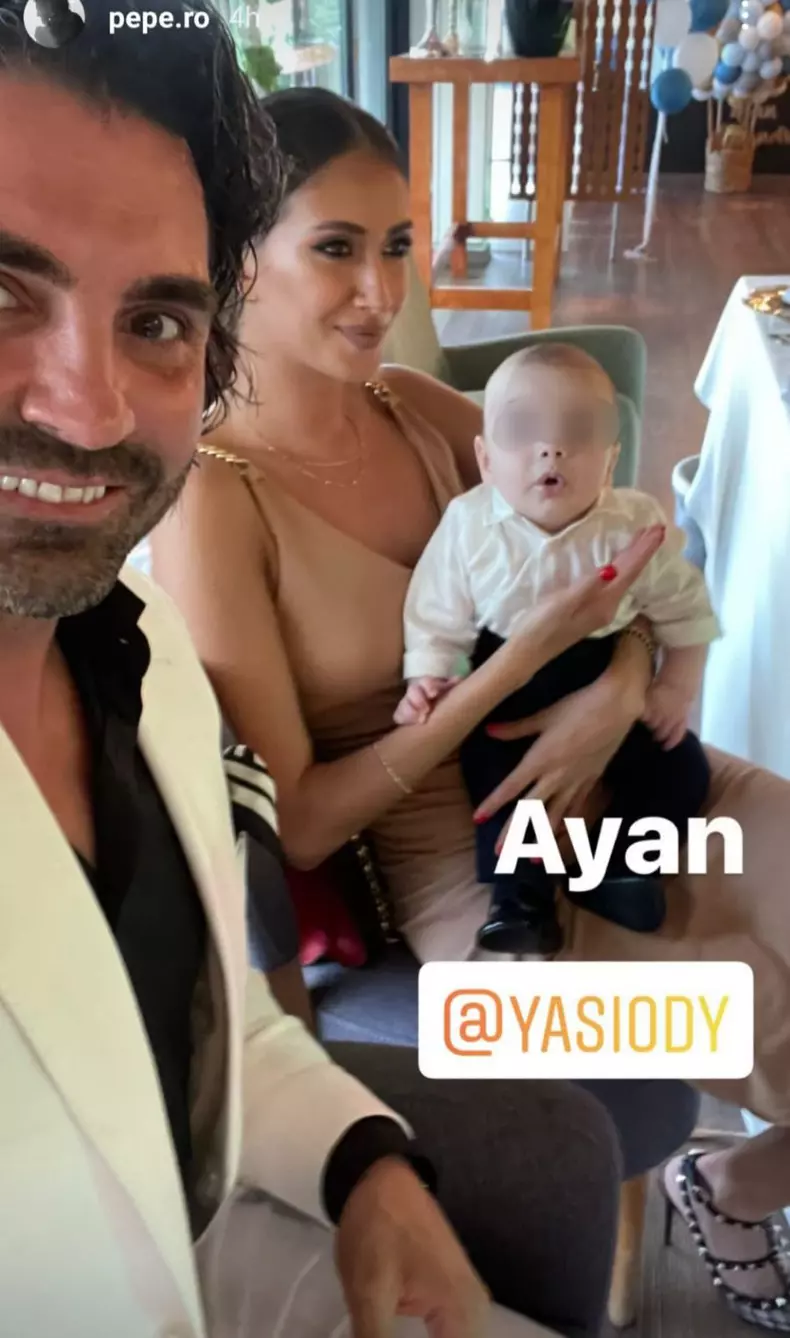 pepe-si-yasmine-ody-alaturi-de-micutul-botezat