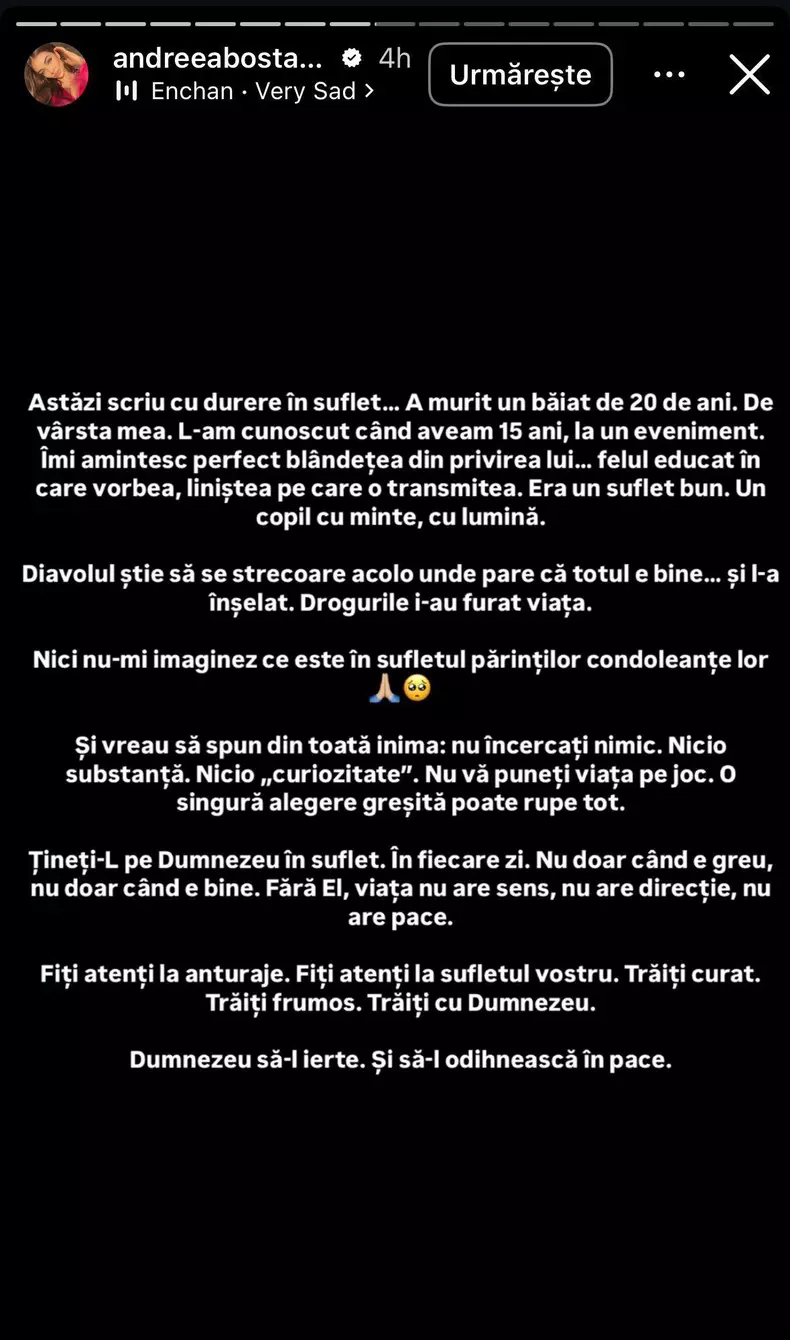 andreea bostanica story2