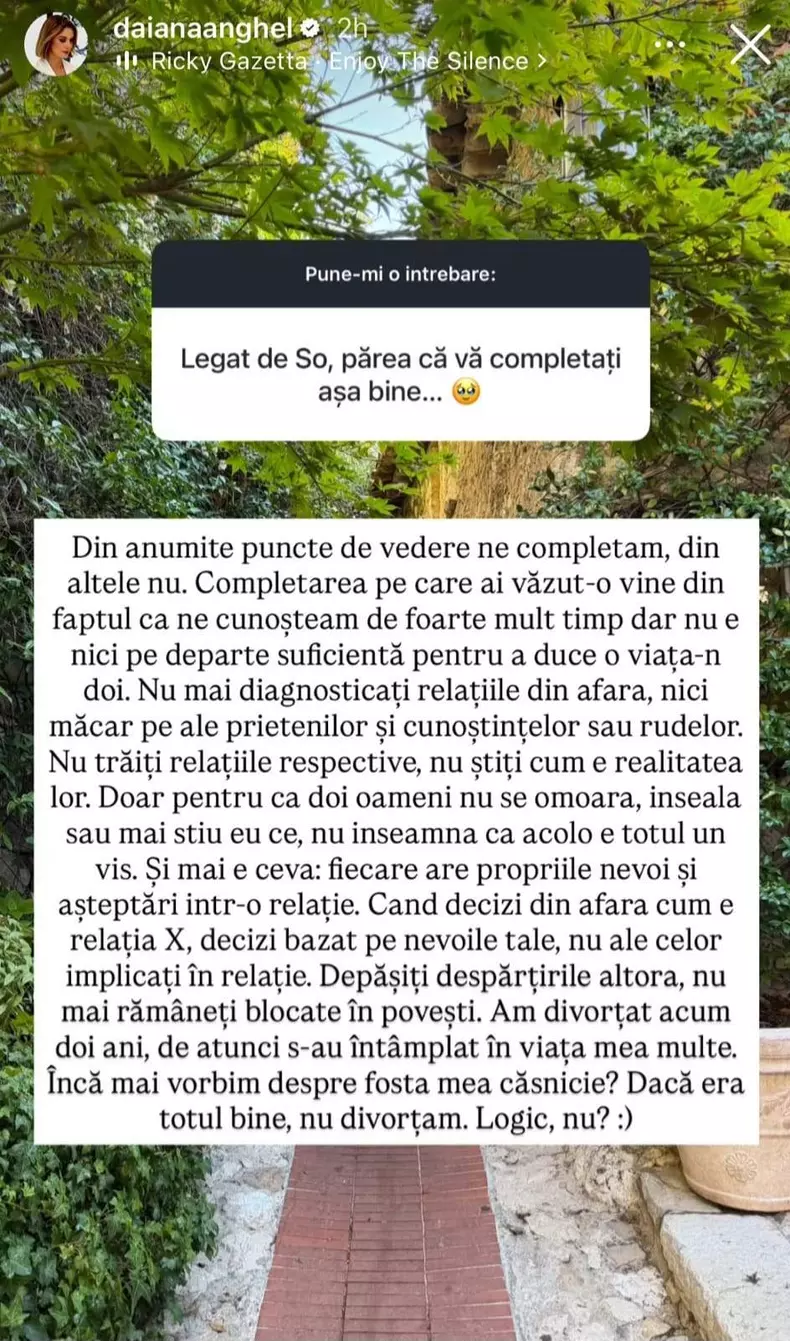 Daiana Anghel, adevărul despre divorțul de Sorin Gonțea