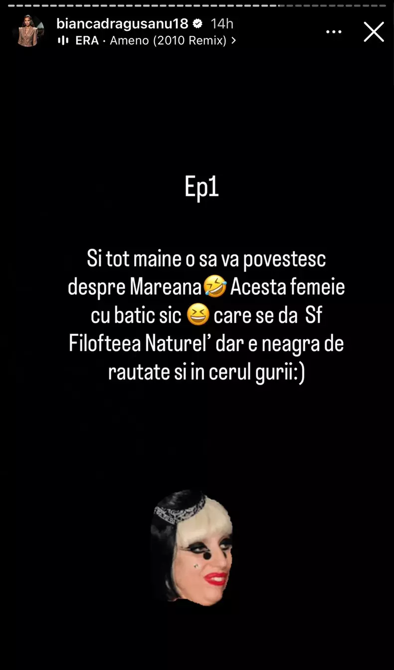 bianca dragusanu postare