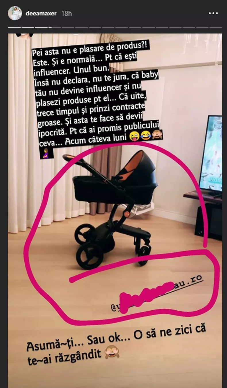 Deea Maxer, despre Cristina Ich