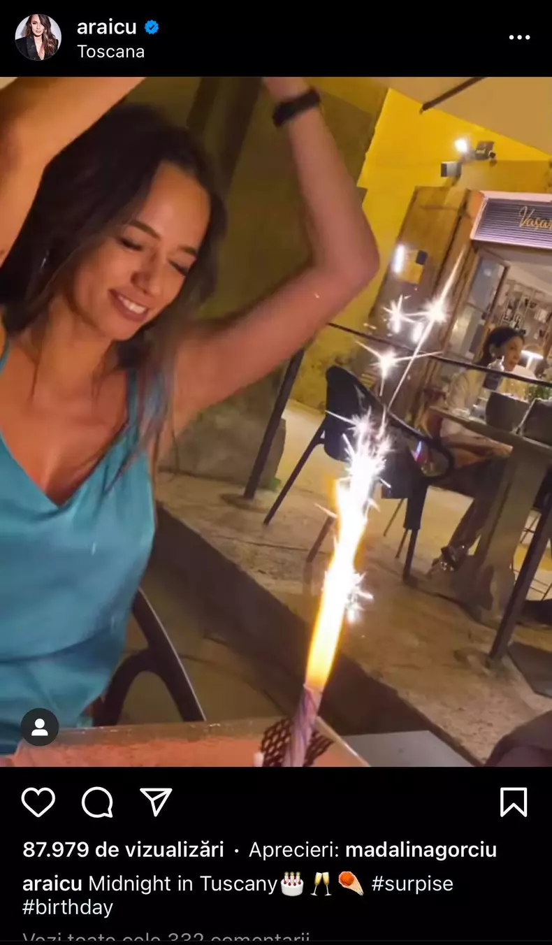 Andreea Raicu, escapadă aniversară în Toscana (2)