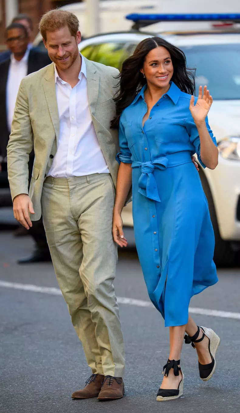 Meghan Markle și Prințul Harry, prima zi din turneul regal în Africa de Sud