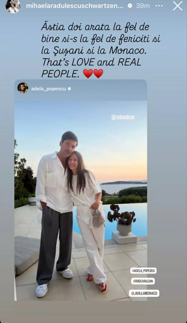 Adela si Radu mesaj Mihaela Radulescu