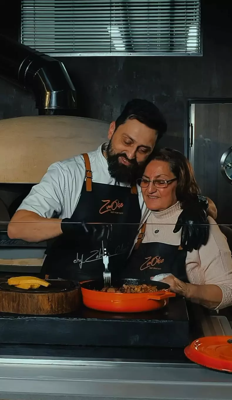 Chef Orlando si mama sa