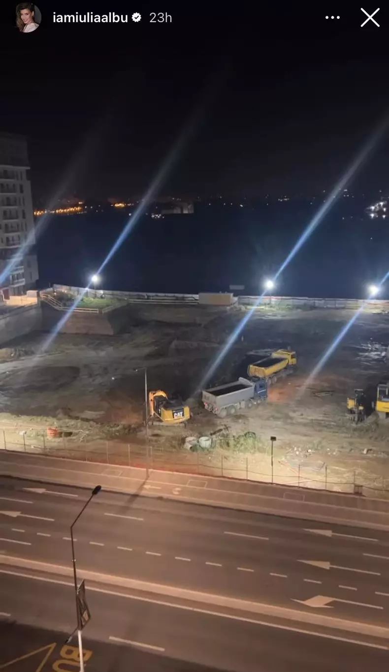 iULIA ALBU A SUNAT LA POLTIIE