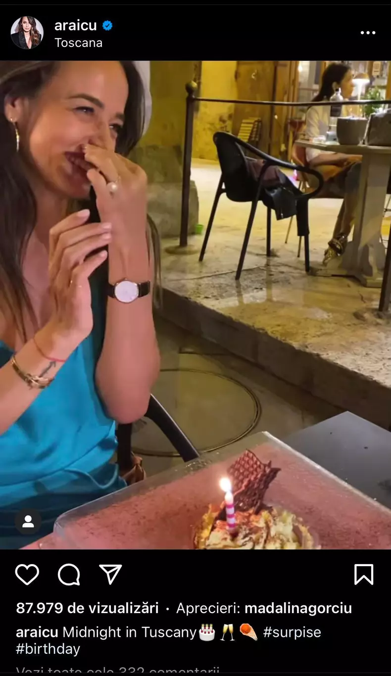 Andreea Raicu, escapadă aniversară în Toscana (5)