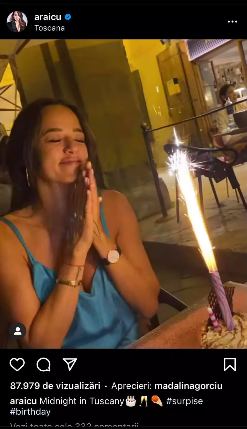 Andreea Raicu, escapadă aniversară în Toscana (3)