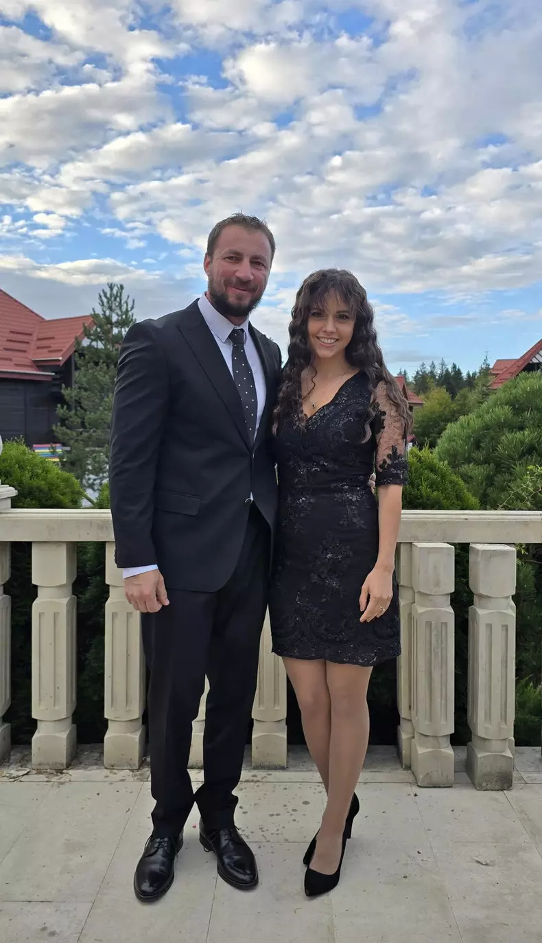 Marian Godină și Georgiana, soția sa (2)