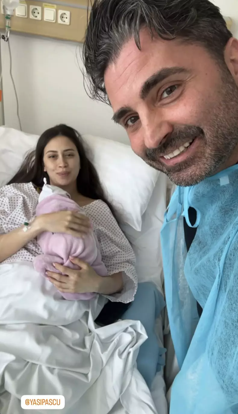 Yasmine Pascu a născut o fetiță (2)