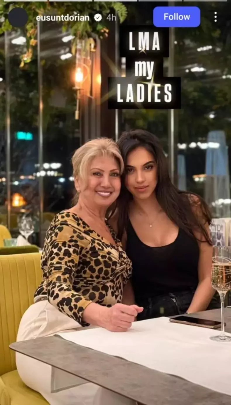 dorian popa iubita si mama