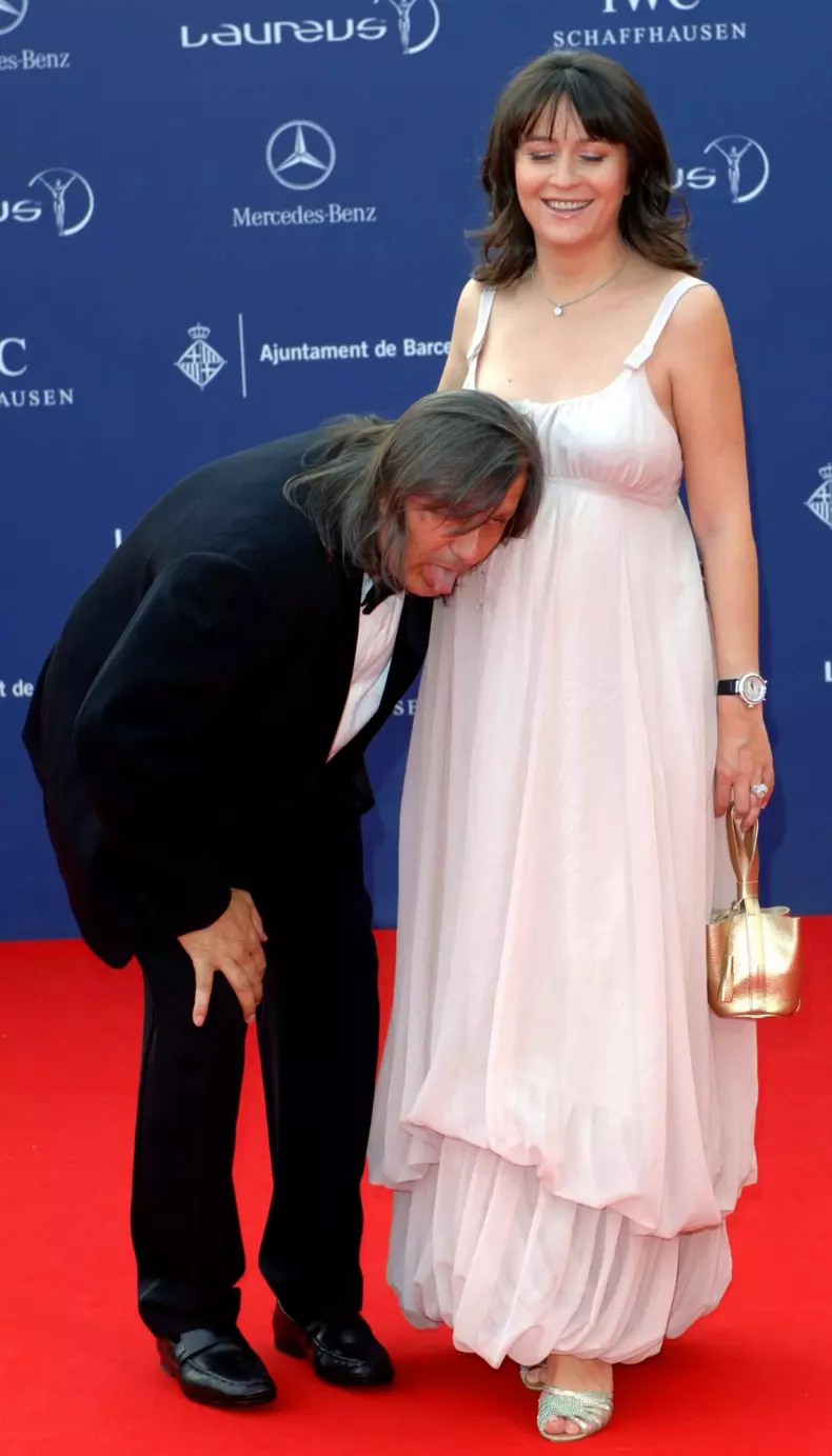 Amalia Nastase insarcinata