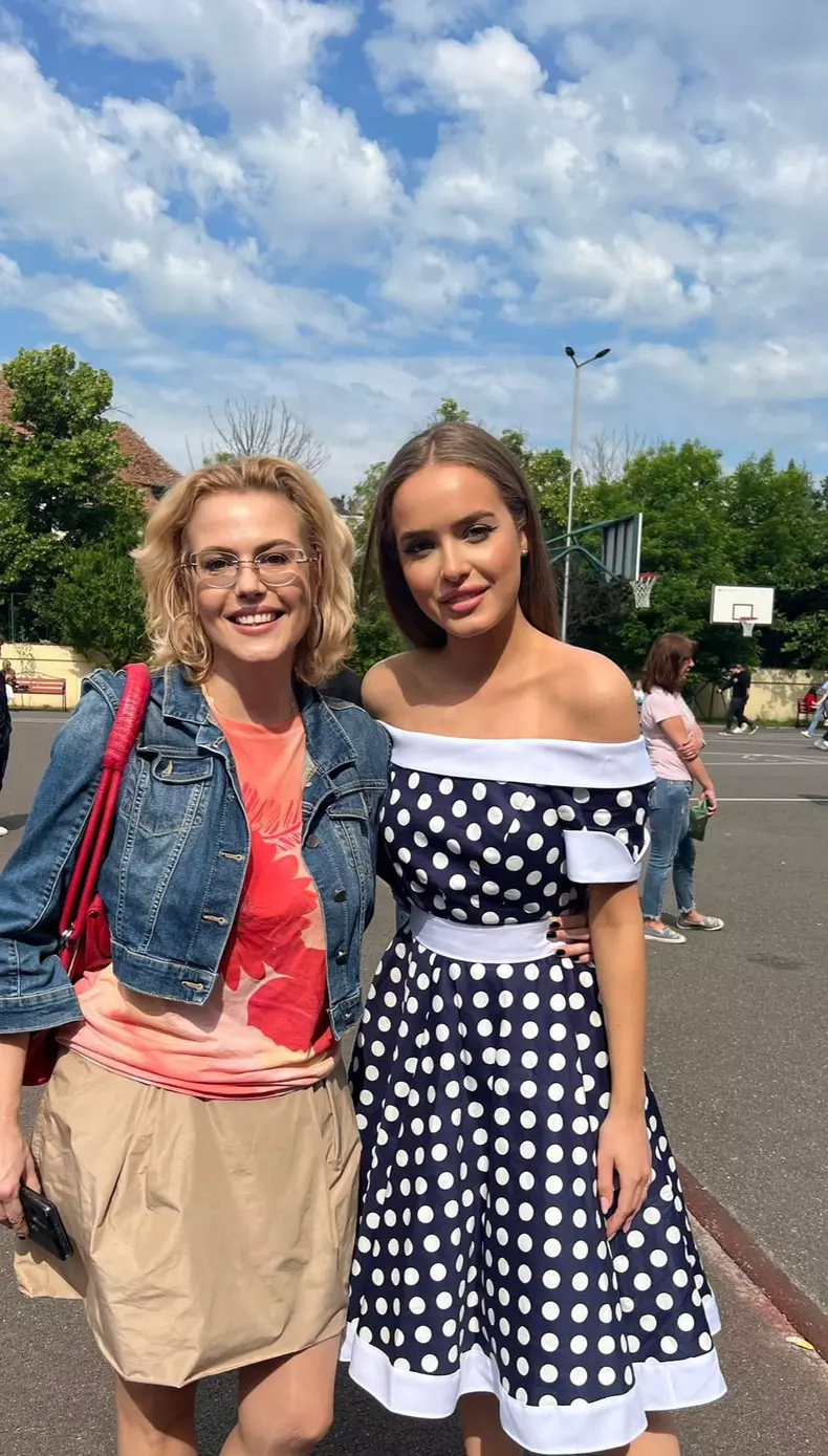 Raluca Moianu și fiica ei, Mara Boglea (1)