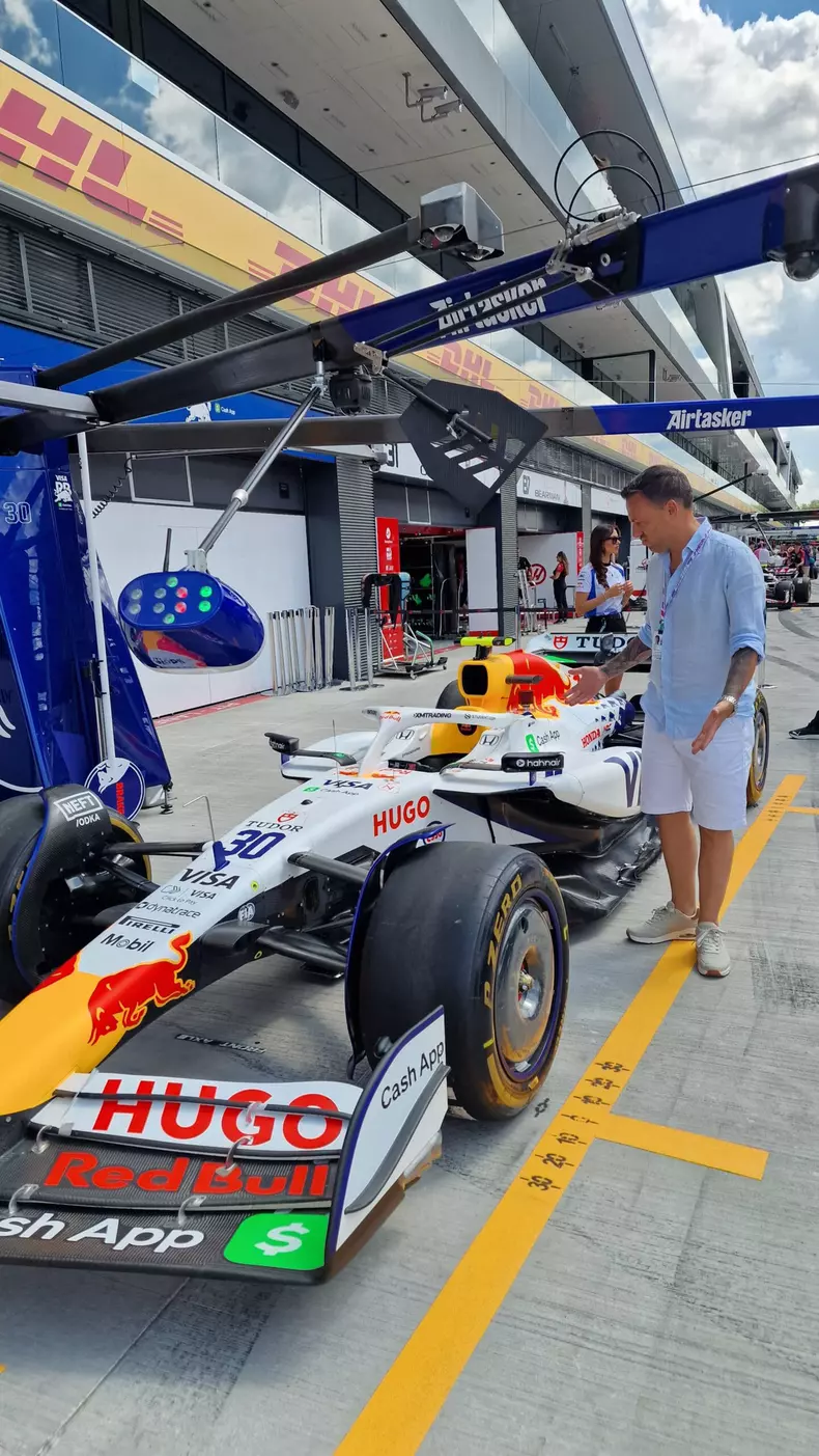 Chef Stefan Popescu la Hungaroring