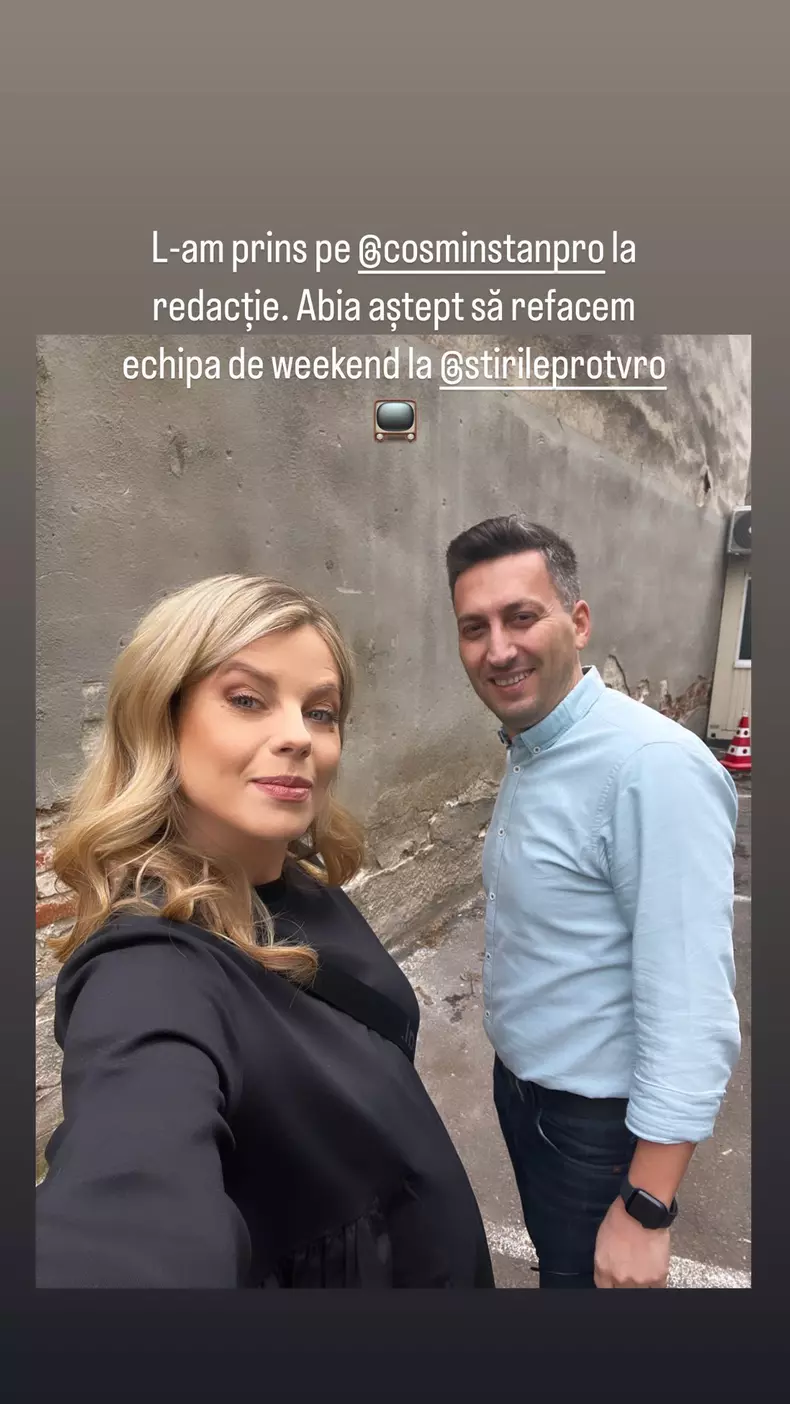 Cum arată Roxana Hulpe, însărcinată în ultimul trimestru. Când revine la pupitrul știrilor. „Nu mi-am făcut încă bagajul de maternitate”