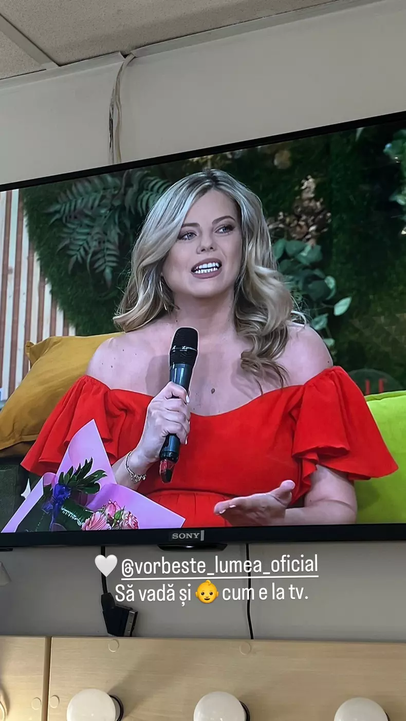 Cum arată Roxana Hulpe, însărcinată în ultimul trimestru. Când revine la pupitrul știrilor. „Nu mi-am făcut încă bagajul de maternitate”