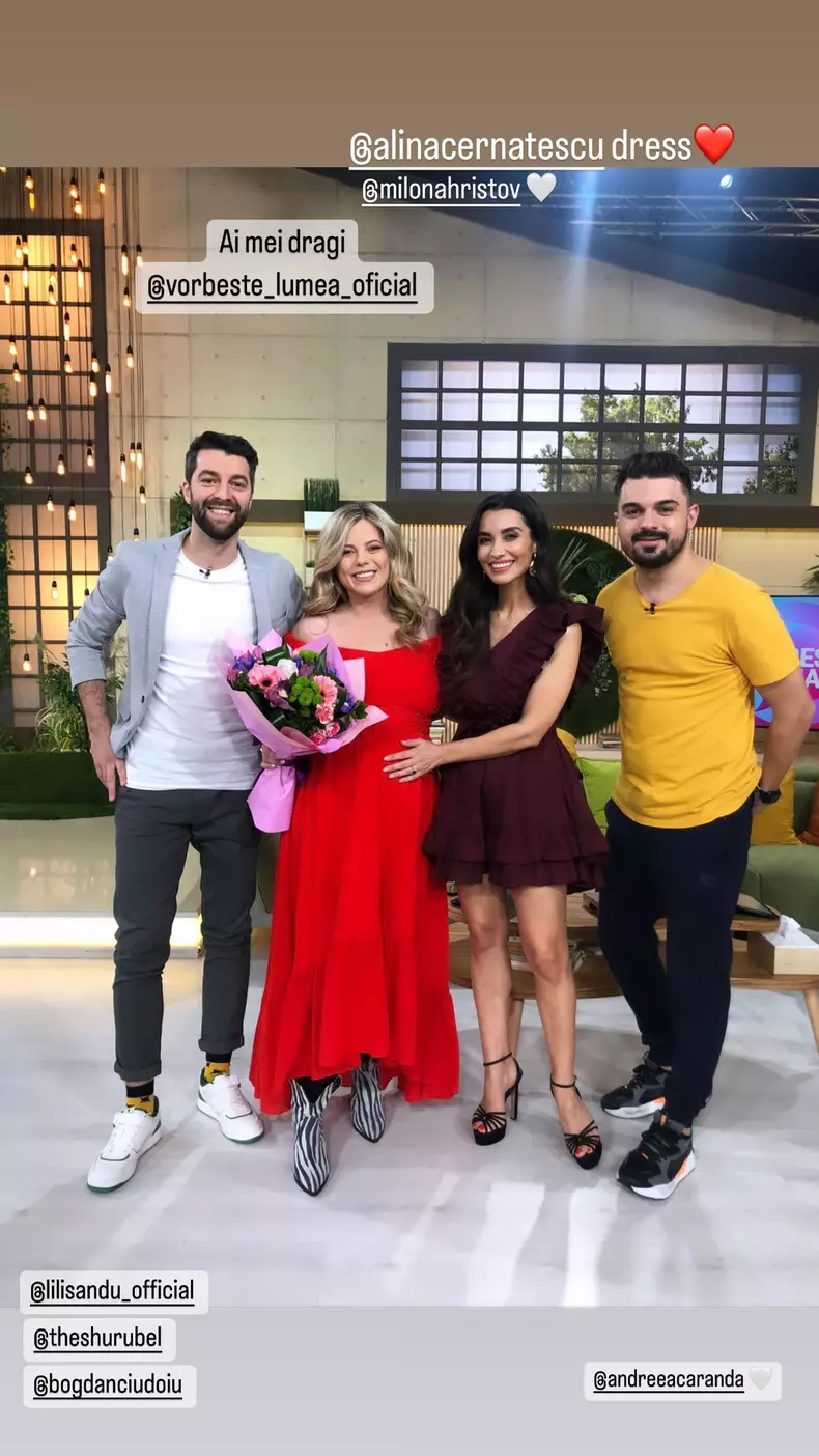 Cum arată Roxana Hulpe, însărcinată în ultimul trimestru. Când revine la pupitrul știrilor. „Nu mi-am făcut încă bagajul de maternitate”