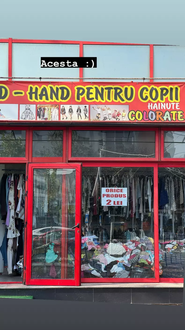 adela popescu magazin second hand