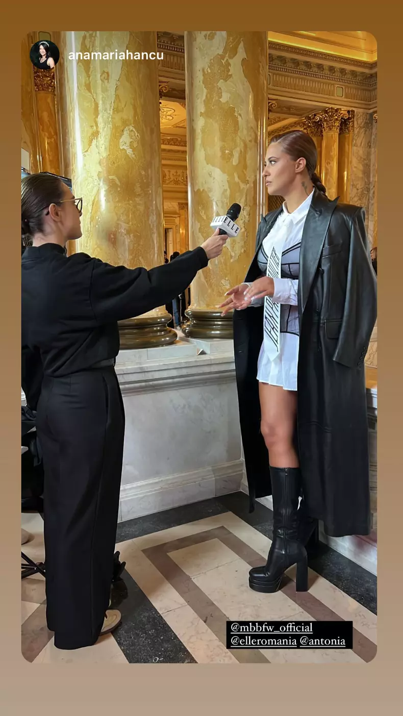 Antonia Iacobescu la Bucharest Fashion Week 2024 (1)