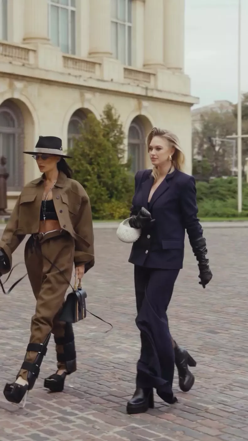 Gina Chirilă la Bucharest Fashion Week 2024