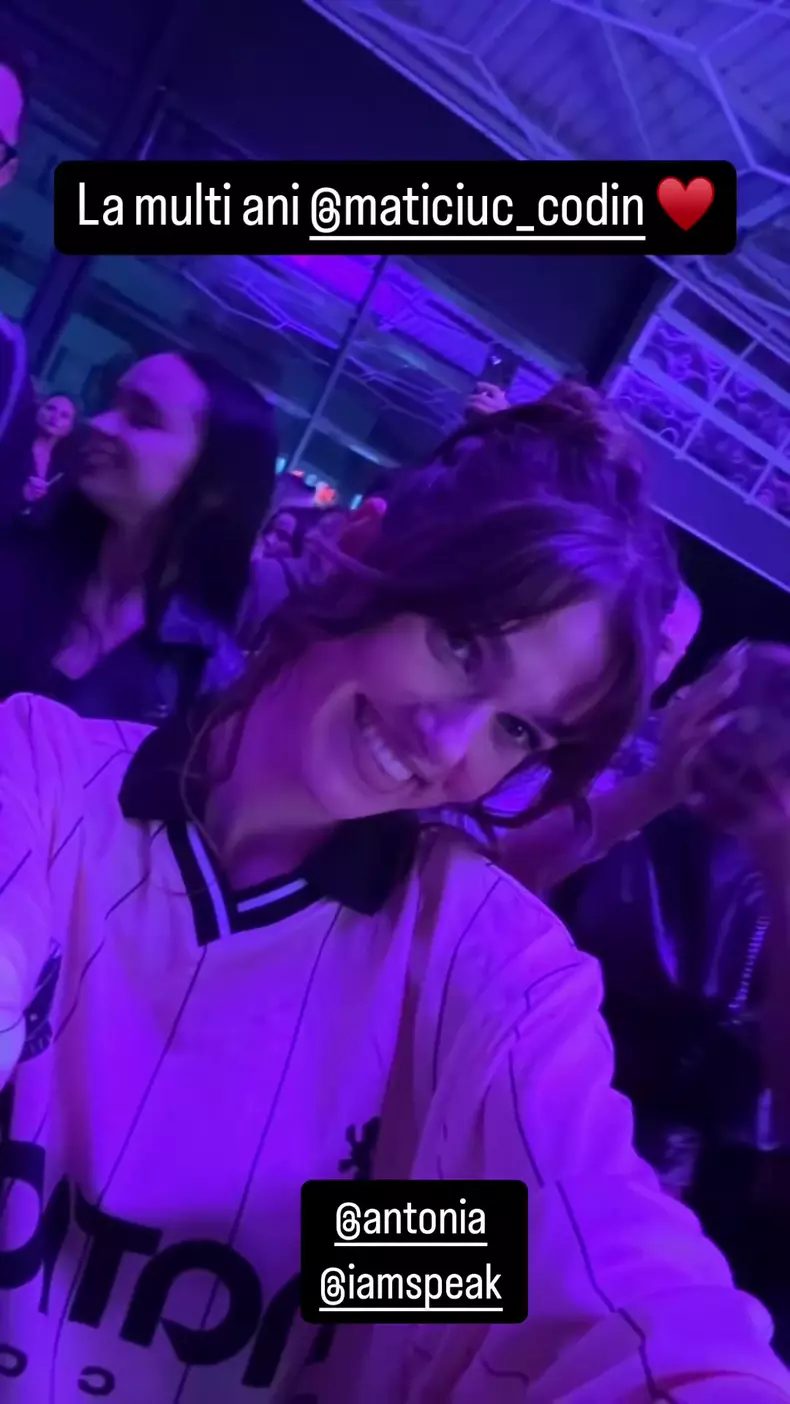Theo Rose la aniversarea de 44 de ani a lui Codin Maticiuc