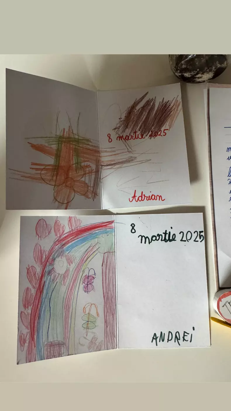 Felicitări 8 martie copii Adela Popescu