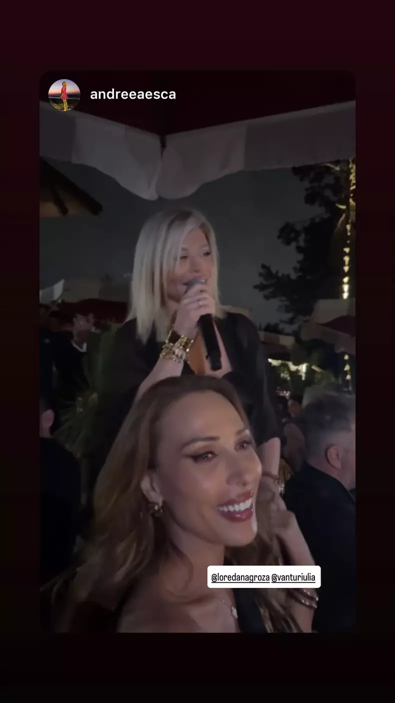 Iulia Vântur la aniversarea de 55 de ani a Loredanei Groza (2)