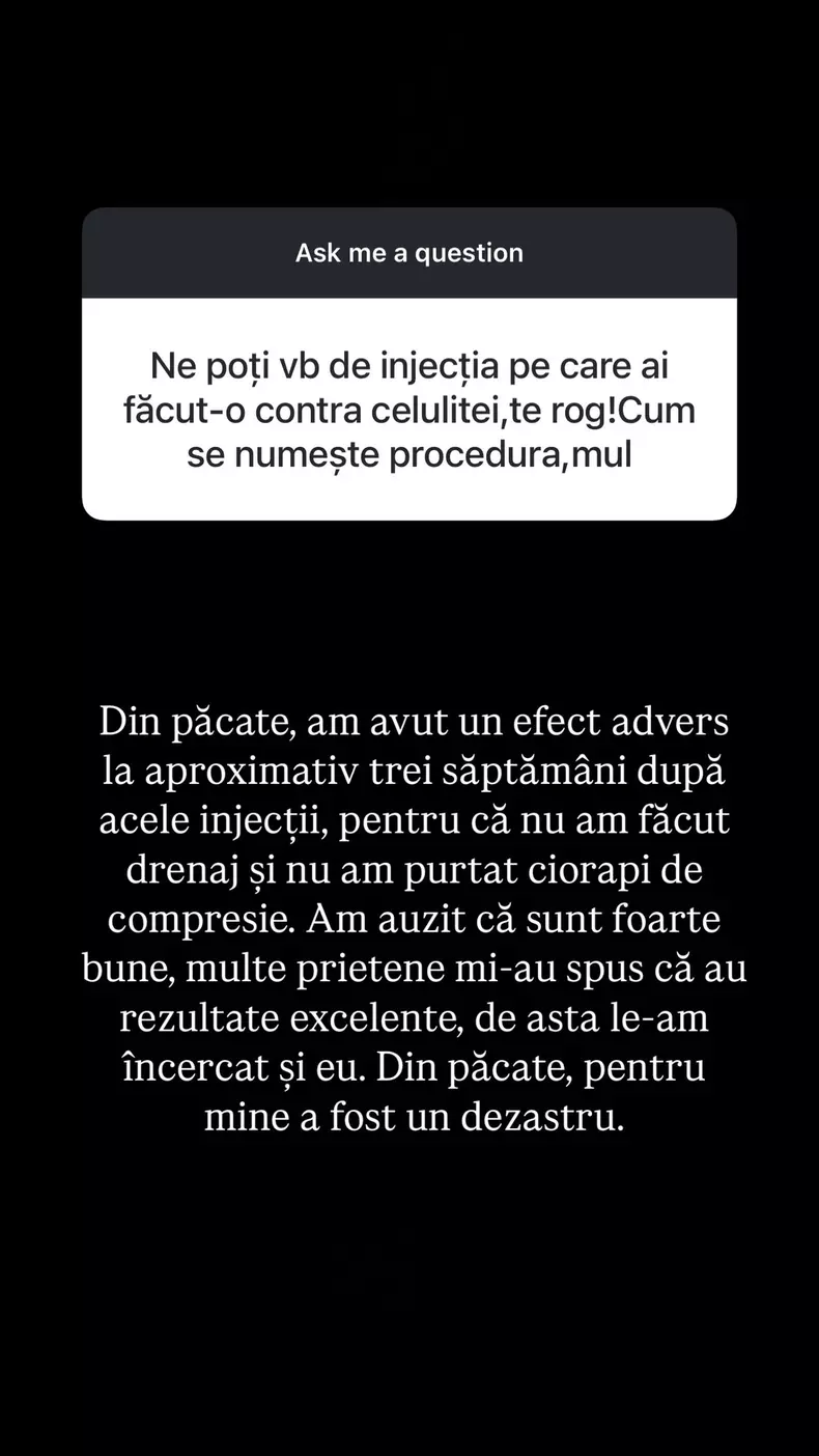Cristina Ich a suferit reacții adverse după o procedură estetică populară (1)