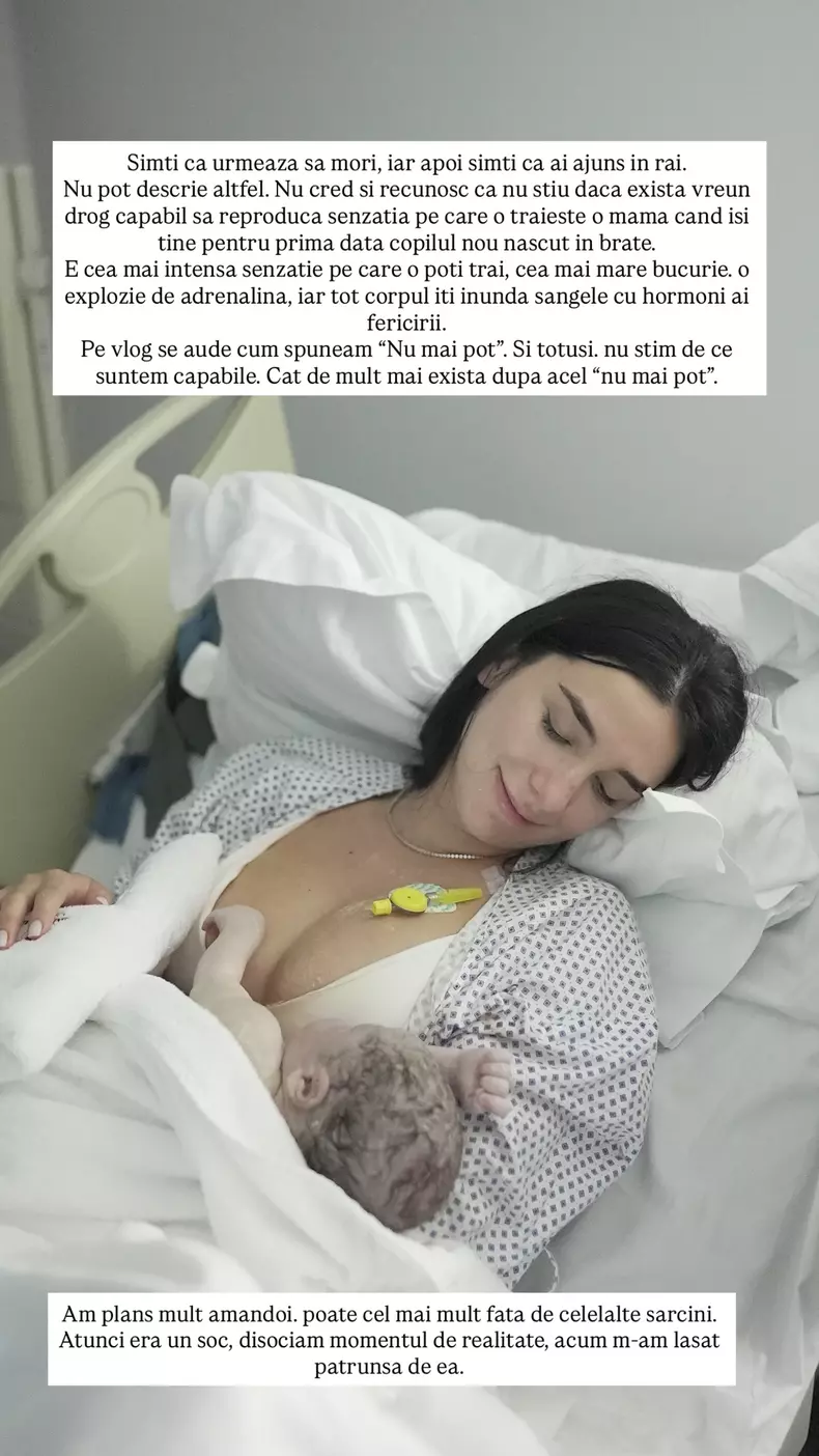 Ștefana Peev a născut al treilea copil, un băiat (6)