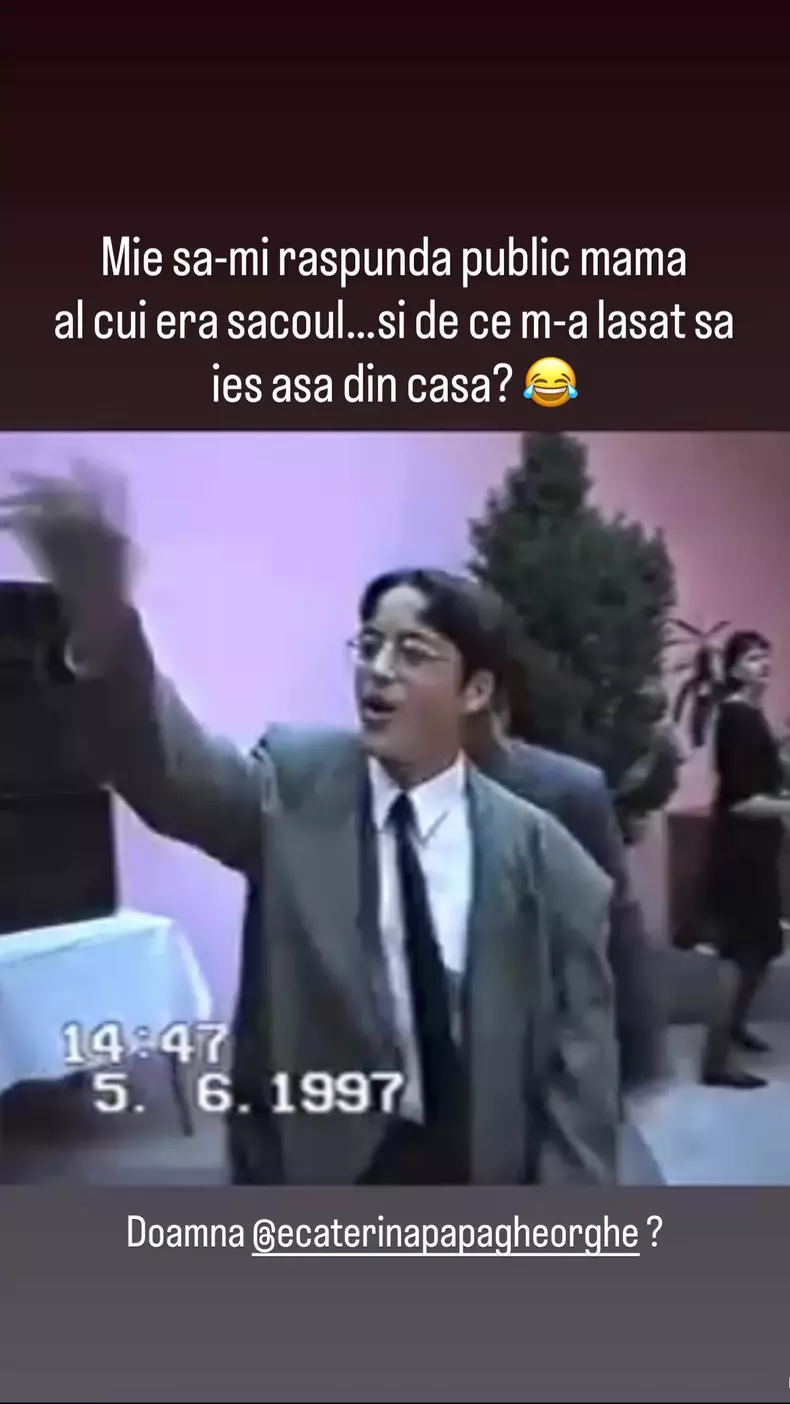Jorge in 1997 la banchetul de clasa a VIII-a (1)
