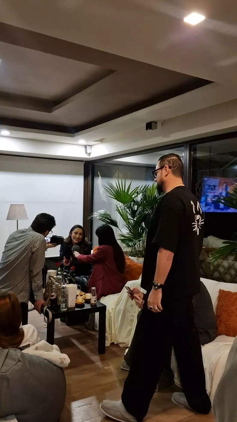 Andra, alături de Cătălin Măruță la vizionarea primei ediții Românii au Talent (4)