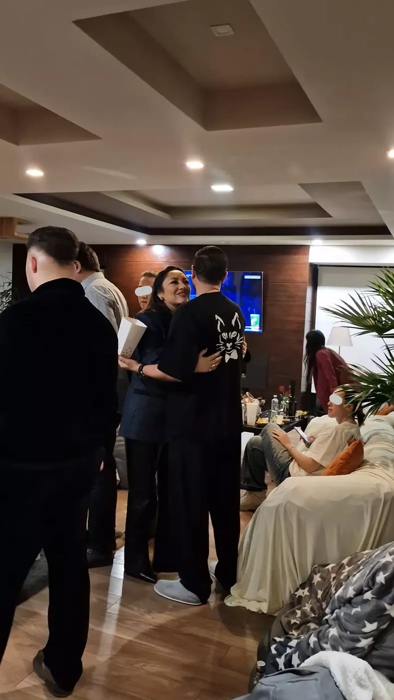 Andra, alături de Cătălin Măruță la vizionarea primei ediții Românii au Talent (6)