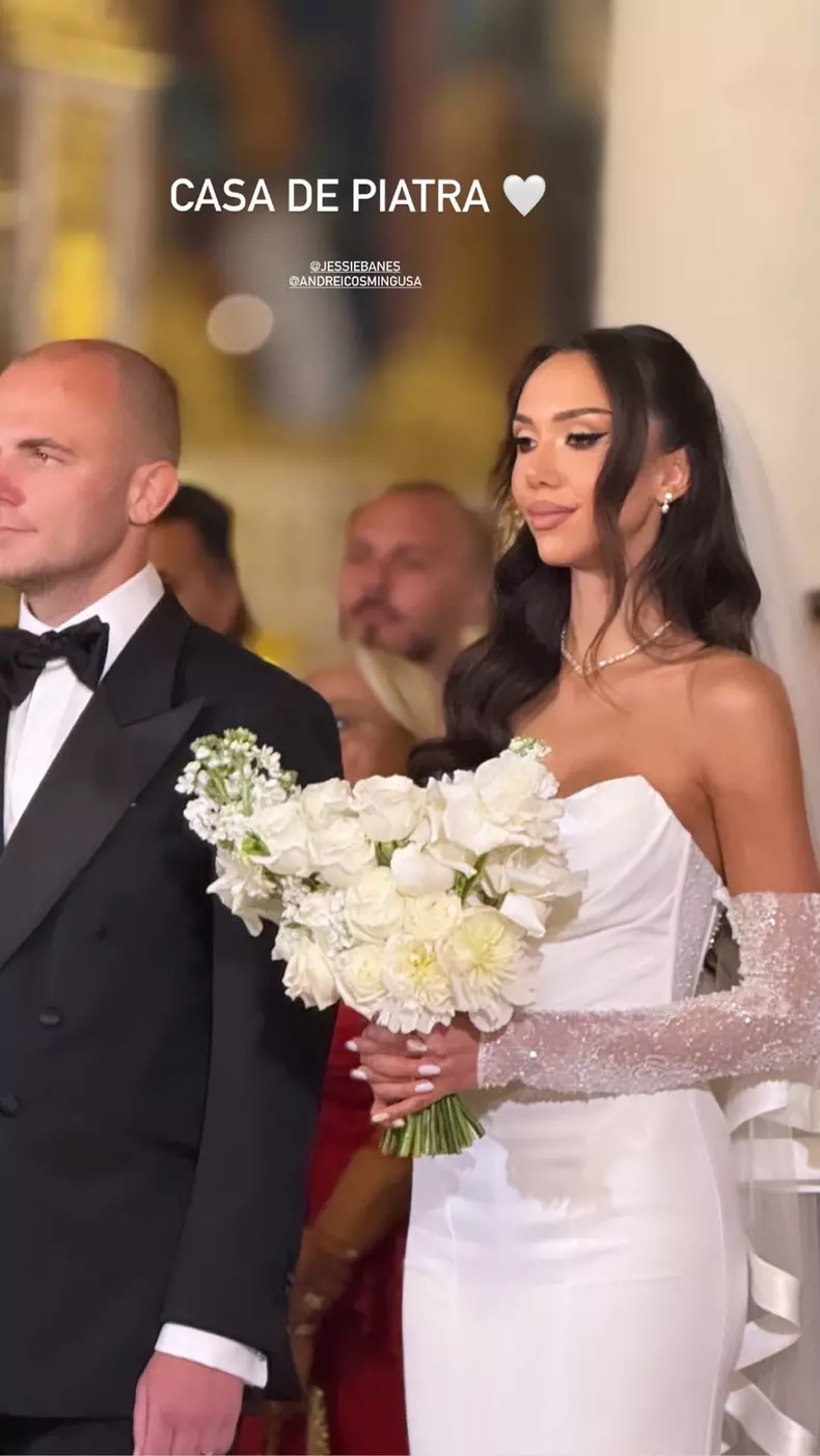 Andrei Cosmin Gușă și Jessie Baneș la nunta lor (5)