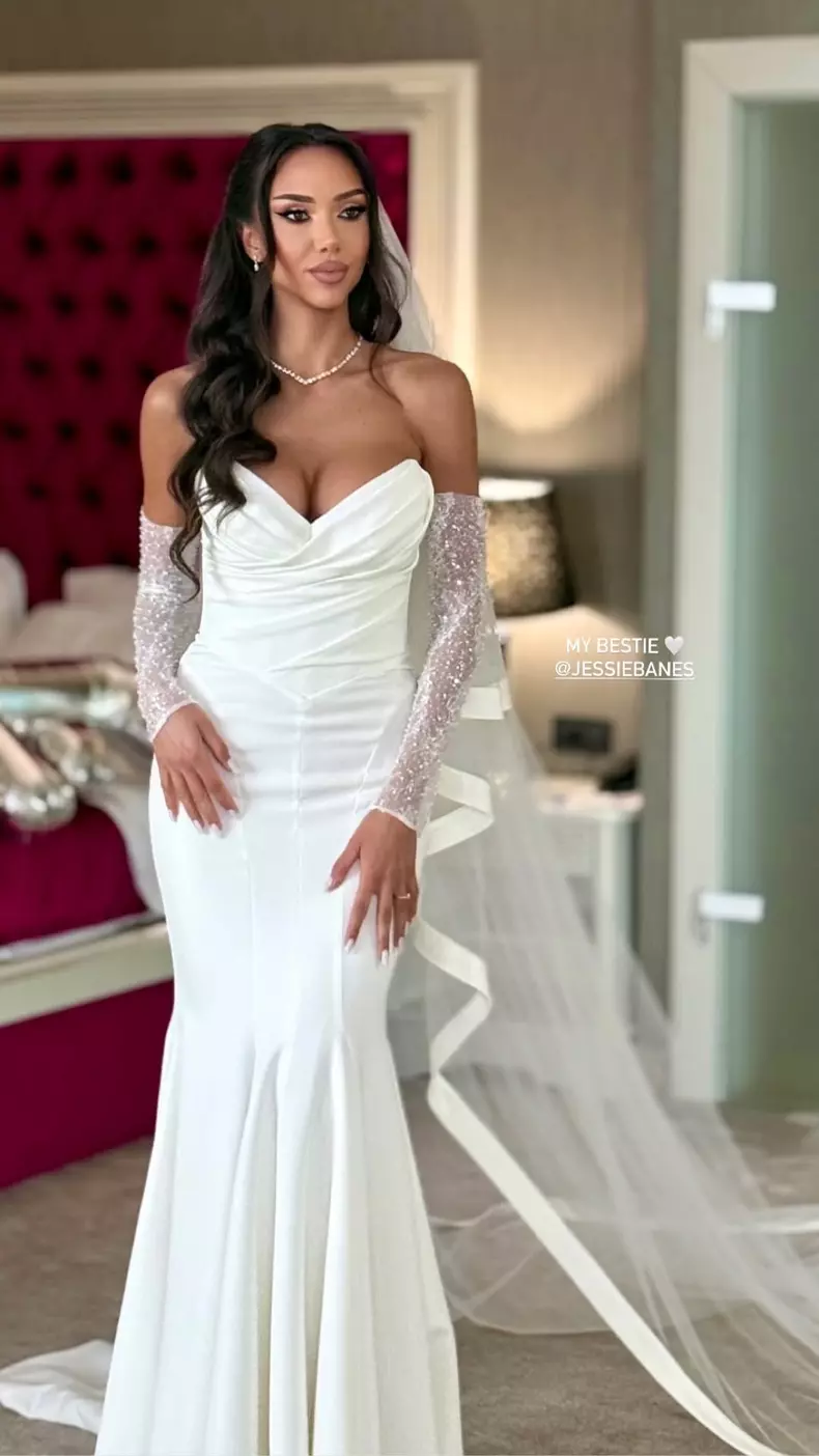 Jessie Baneș mireasă
