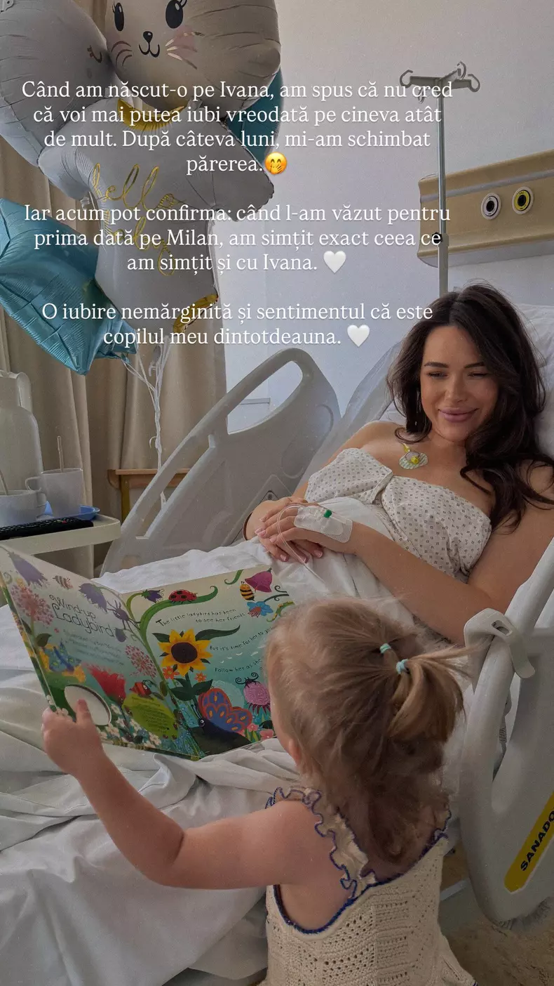 iustina loghin dupa nastere