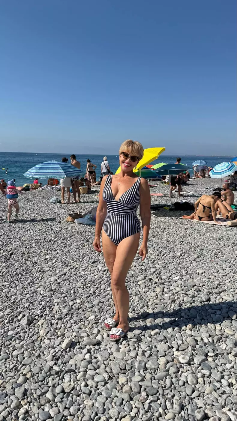 Marina Almășan, apariție rară în costum de baie, la 60 de ani (1)