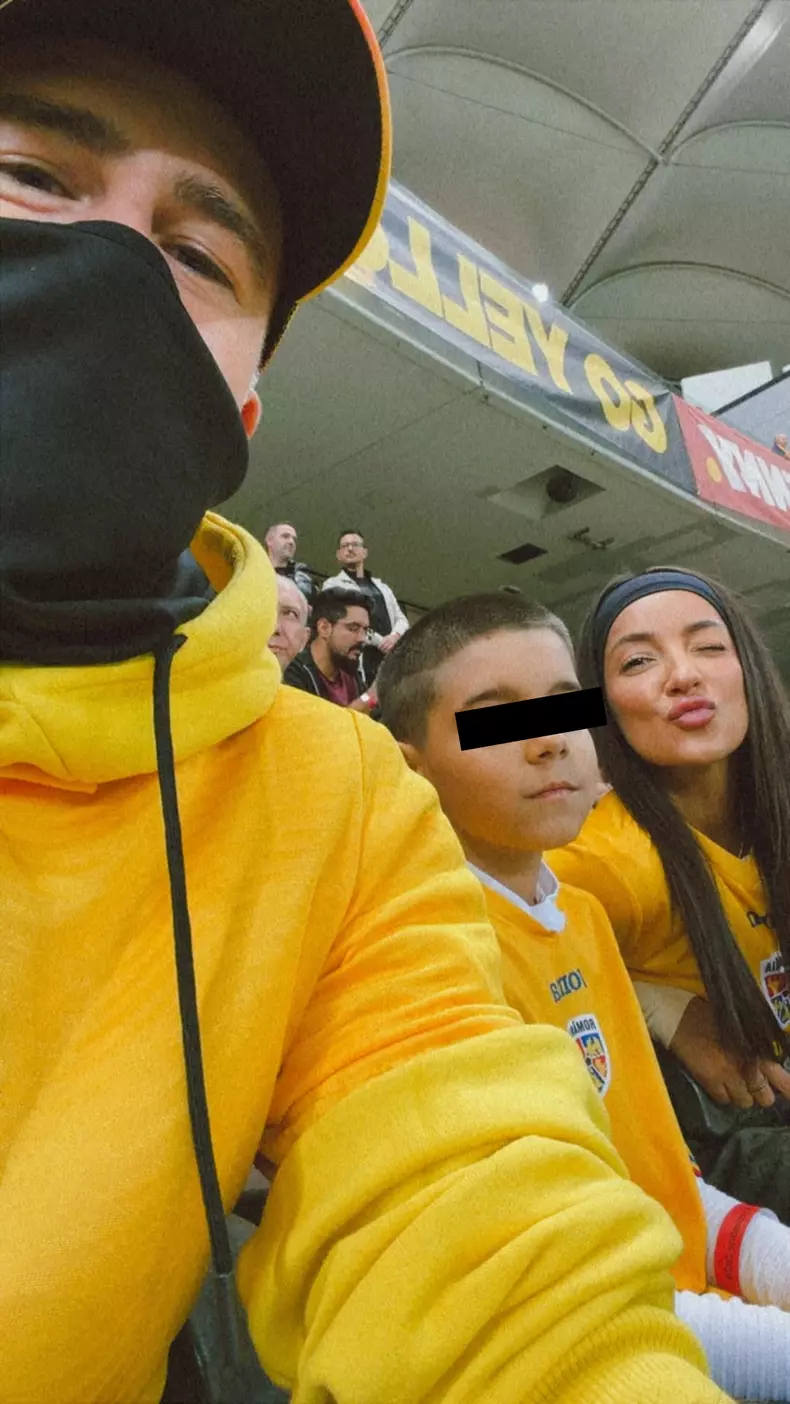 Florin Ristei, Andreea Ramona și fiul ei