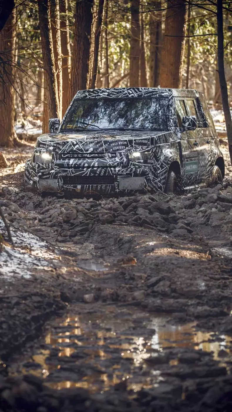 Noul Defender 2019 – Land Rover Defender generatie 2020 foto oficial 32