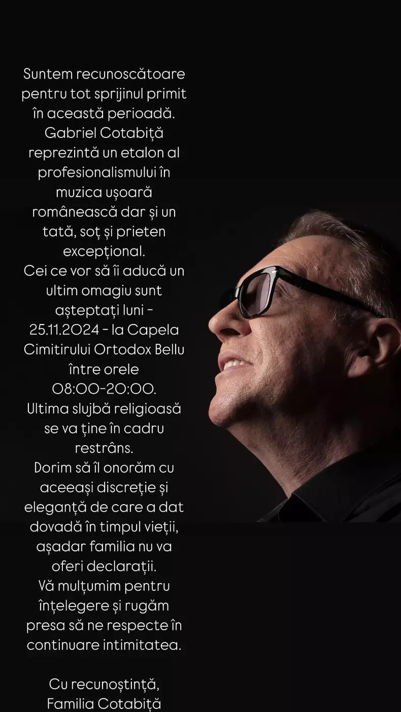 Gabriel Cotabiță omagiu