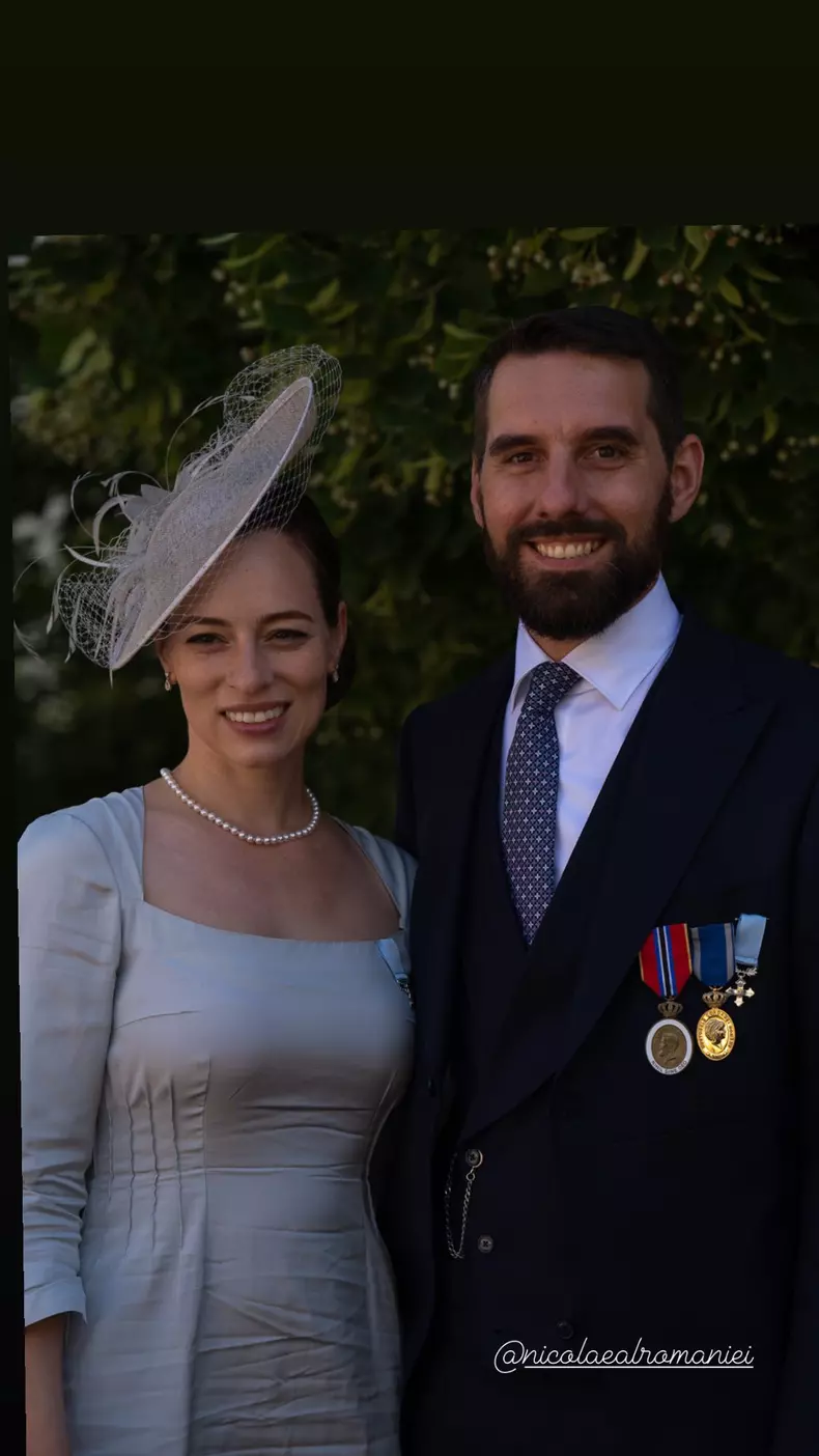 Fostul Principe Nicolae și-a botezat băiețelul