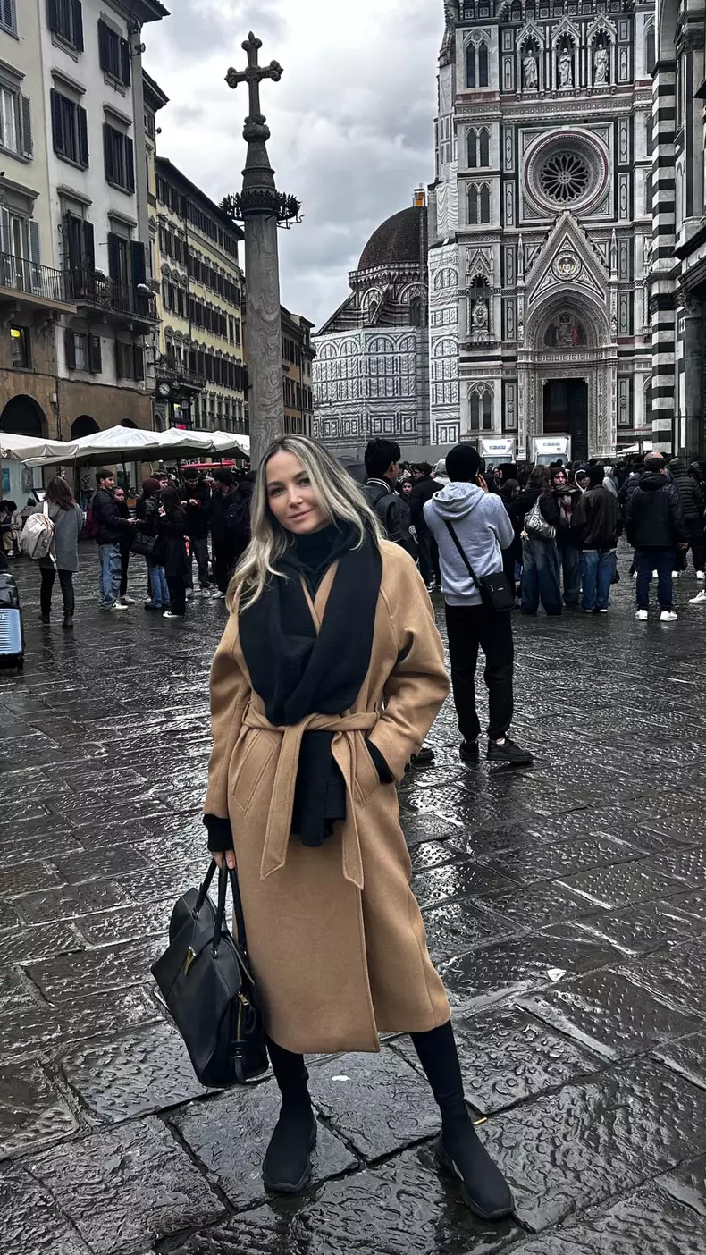 Octavia Geamănu în Florența