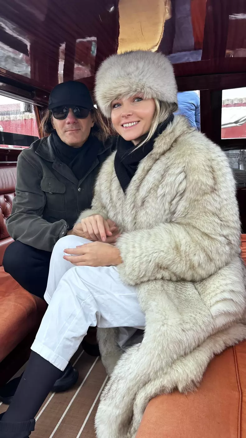 Octavia Geamănu și soțul ei