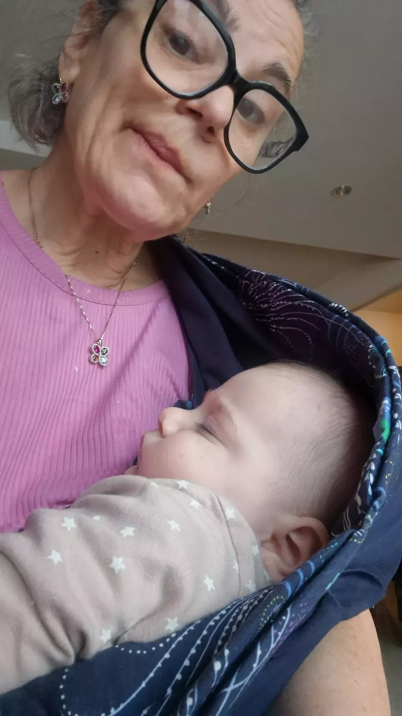 2. Maia Morgenstern și nepotul ei